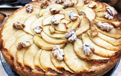 pastel_manzana_nueces_sin gluten_sin_lactosa